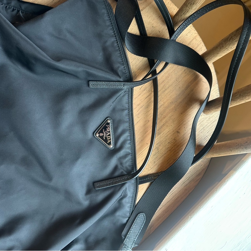 Prada Black Nylon Tote Bag - Picture 5 of 7